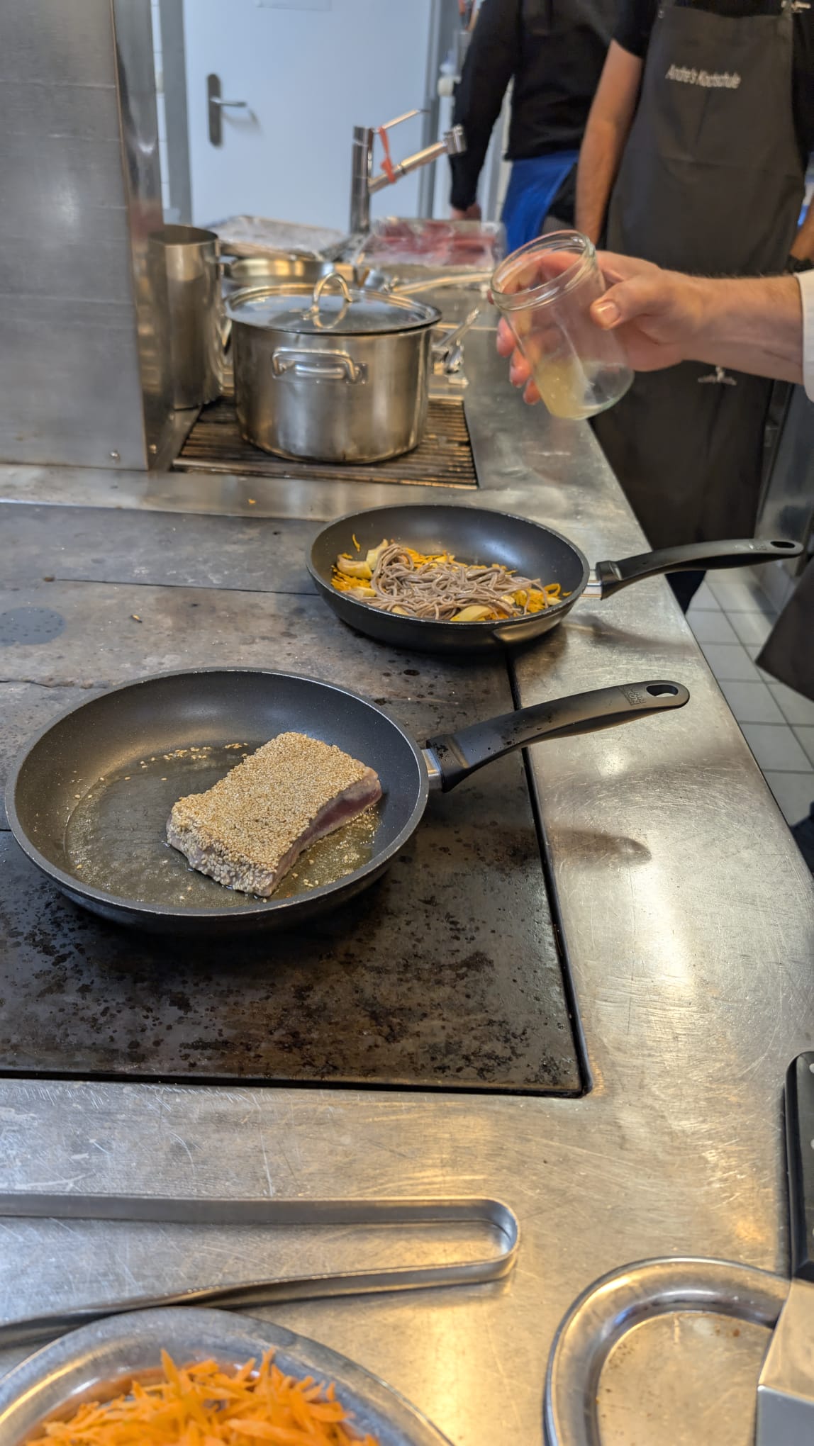 Afterwork-Küchen-Spaß Thema Alles rund um die Pfanne